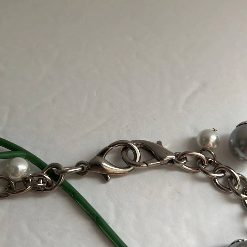 Bracelet watch with pearls. - Picture 3 of 8